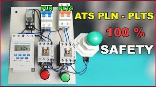 CARA MERAKIT PANEL ATS AUTOMATIC TRANSFER SWITCH -  PLN PLTS