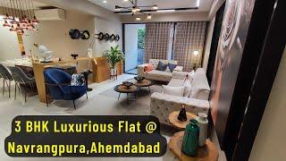 3 BHK Luxury Flat | Premium Interior Furniture | Flat 4 Sale @ Navrangpura Ahmedabad | Ready To Move