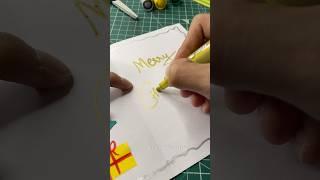 DIY Christmas Card  #art #diy #diycardideas #short #christmas