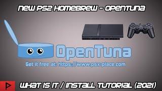 New PS2 Homebrew - How To Install and Use OpenTuna Tutorial (2021)