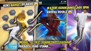 HOKII BANGET DAPAT KATANA PARADOX, NEW EVENT KATANA PARADOX, DAN TES KEHOKIAN SPIN KRISRAL ROYALE #4