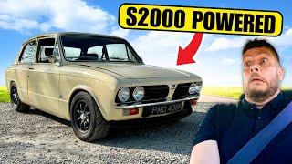 INSANITY! 850kg Honda S2000 Powered Triumph Toledo - FULL SEND