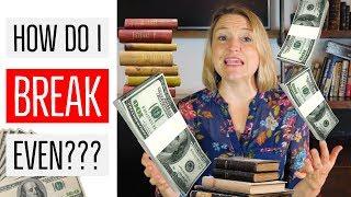 How to Break Even on Book Sales & Increase Your Publishing ROI