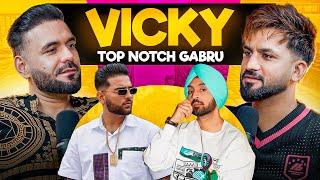 ਖੁਲ੍ਹਕੇ ਬੋਲ਼ੇ Punjabi Singer VICKY | Meeting Diljit dosanjh, Karan Aujla, Gurdas Maan | Aman Aujla