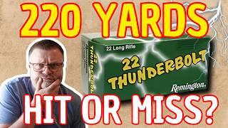 Remington Thunderbolt, ELR capable? 220 yards shooting