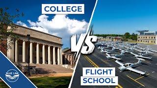 Should You Go to College or Flight School First?