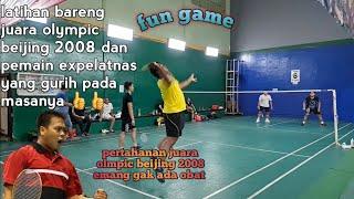 FUN GAME|| LATIHAN BARENG LEGEND M KIDO/IRFAN FADHILA VS NURWAHID/CLINTON 