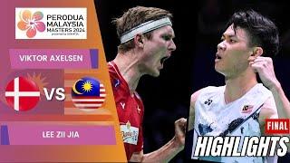 Viktor Axelsen (DEN) vs Lee Zii Jia (MAS)  - F | Malaysia Masters 2024