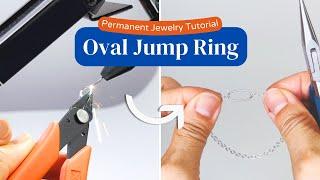 Are Oval Jump Rings Better and Jump Ring Hack | Permanent Jewelry Micro Welding Tutorial