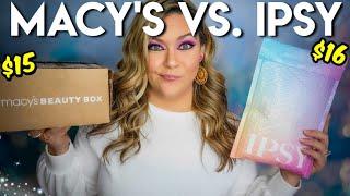 Ipsy Glam Bag Vs. Macy's Beauty Box February 2025 | MAJOR COMEBACK THIS MONTH!