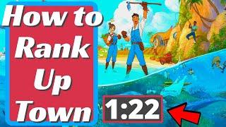 How to Rank Up Town Fast in Coral Island