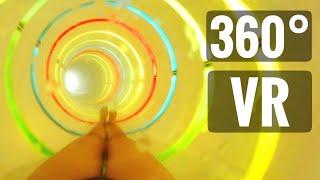 360 VR video New Water Slide Girl on AIDAnova cruise ship POV 360°