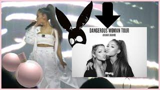 DANGEROUS WOMAN TOUR VLOG! "wannabe" meets ariana (FOOTAGE)