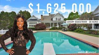 Atlanta's Million Dollar Listings -  30 ACRES - Luxury Equestrian Real Estate By AngelKnight.com