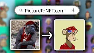 How to turn any picture into a NFT for FREE | Complete tutorial  / best way