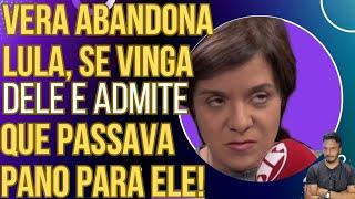 B0MB4: Vera Magalhães abandona Lula, se vinga dele e admite que passava pano para ele!