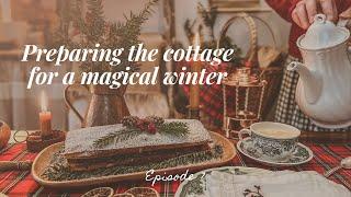 Decorating for a Cottagecore Christmas  Vintage Decor, Winter Baking, Old-fashioned style | S2E7