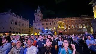 One (U2) - Bologna Italy Concert 2024 - Performed by Italian singer Ermal Meta in Piazza Maggiore