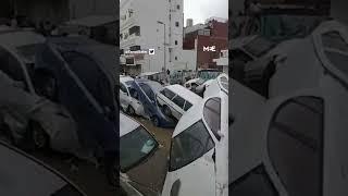 Heavy floods in Mecca neighbourhood of Al-Otaibi