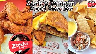 ZARKS BURGERS REVIEW ZARK'S GRILLED CHEESE BURGER