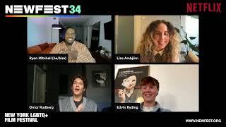 YOUNG ROYALS Season 2 Panel - #NewFest34 - With Lisa Ambjörn, Edvin Ryding, & Omar Rudberg