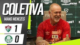 COLETIVA MANO MENEZES | AO VIVO | Fluminense 1 x 0 Palmeiras - Brasileirão 2024