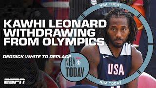 Kawhi Leonard WITHDRAWS from Team USA  'Disappointing, but not surprised' - Zach Lowe | NBA Today