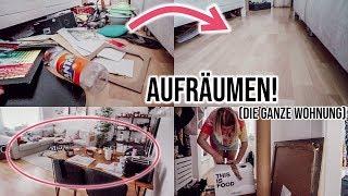 Die ganze Wohnung AUFRÄUMEN und sortieren VLOG I Meggyxoxo