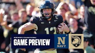 Army and Navy SET for 125th meeting | Game Preview