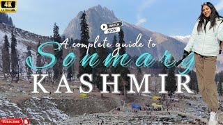 Complete Sonmarg Travel Guide | Must-Visit Places in Sonmarg, Kashmir | Kashmir Travel Vlog