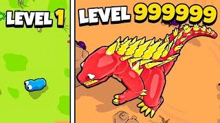 EVOLUÇÃO DA LARVA EM MONSTRO QUE DEVORA QUALQUER COISA!!