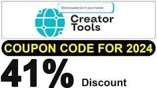 Creator Tools Coupon Code (2024 / 2025)