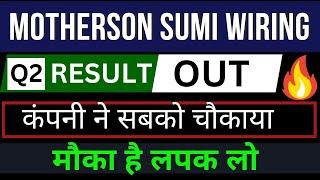 Motherson sumi wiring q2 Result / motherson wiring Share Latest News / Motherson sumi wiring Targets