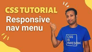 css full course bangla tutorial 44 : RWD | Responsive navigation menu