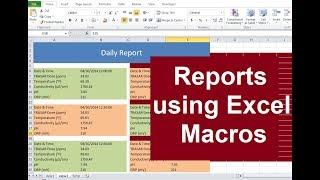 Generating reports (table to blocks) using macros | Advanced Excel Tutorial