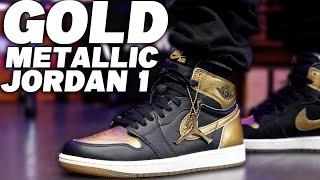 Air Jordan 1 Retro High OG Metallic Gold Review