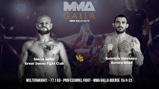 Simon Seiler (Great Danes Fight Club) Vs. Gabriele Varesano (Aurora MMA)