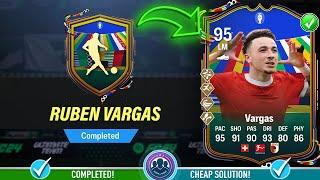 95 Team of the Tournament Ruben Vargas SBC Completed - Cheap Solution & Tips - FC 24