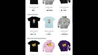 My merch is finally here! Link in description