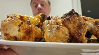 Very Lazy Cajun Paste in Air Fryer with chicken drumstick uk foodie