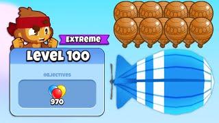 I Beat LEVEL 100 in Bloons Pop!