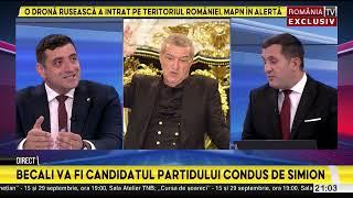 George Simion aruncă bomba! Gigi Becali revine în politică și va candida din partea AUR