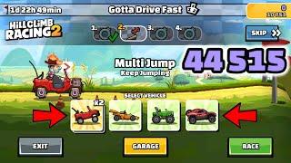 Hill Climb Racing 2 - 44515 points in GOTTA DRIVE FAST Team Event