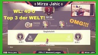 Weekend League Top 3 der Welt! | 40-0 UNBEATEN - Final Game! Gänsehaut!! | FIFA 17 Ultimate Team