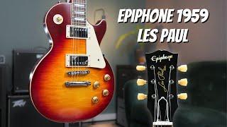 Epiphone 1959 Les Paul Standard Inspired by Gibson Custom - Sound Demo