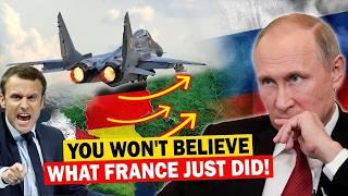 Even US SURPRISED by France's Bold Decision Against Russia! Trump Didnt Expect This Much From Macron