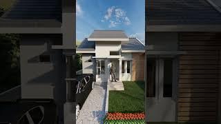 desain rumah kaca sudut