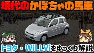 【しくじり車】異業種コラボの一環として誕生した異端児！トヨタ・WiLL Vi【ゆっくり解説】