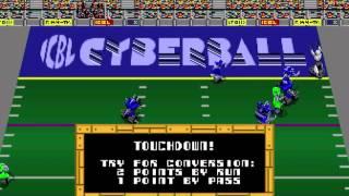 Atari Cyberball Tutorial Part 1 special teams, general offense Tournament Cyberball 2072 MAME