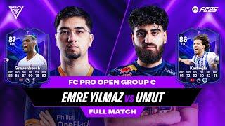 HUGE match-up in Group C! | Emre Yilmaz v Umut | FC Pro Open | Full Match